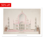 Taj Mahal Section A2 print